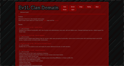 Desktop Screenshot of clanev1l.com