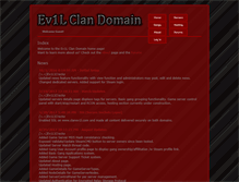 Tablet Screenshot of clanev1l.com